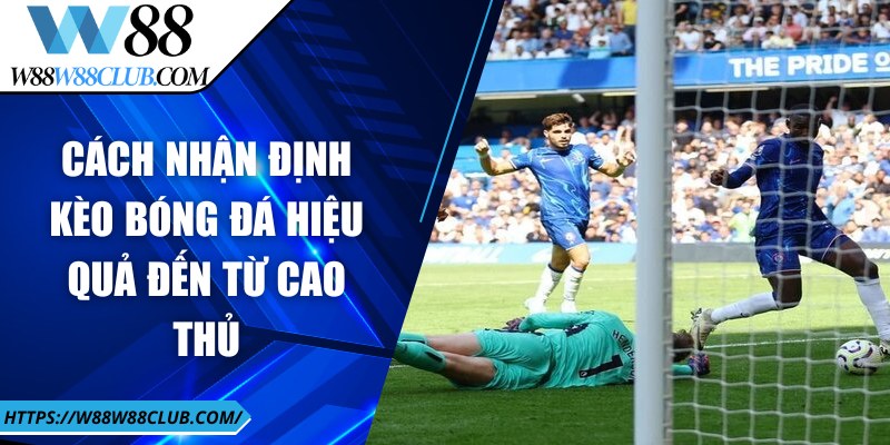 Cách nhận định kèo bóng đá hiệu quả đến từ cao thủ